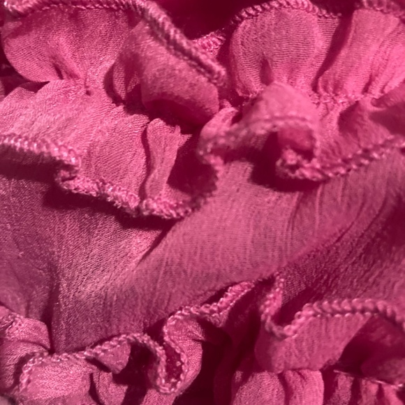 FP Intimatley Fly Me to The Moon Sheer Midi Slip Dress Medium M Med Pink - Picture 7 of 9